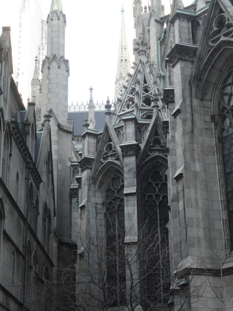Saint Patrick's Cathedral in New York City, Gothic Architecture, Catholic Church, Manhattan, USA 