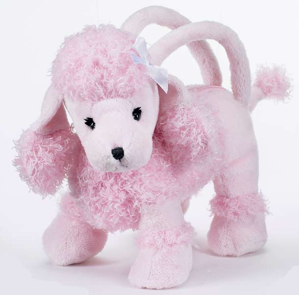 pink poodle stuffed animal, pink poodle party