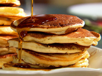 Pancakes for a crowd to serve for a brunch