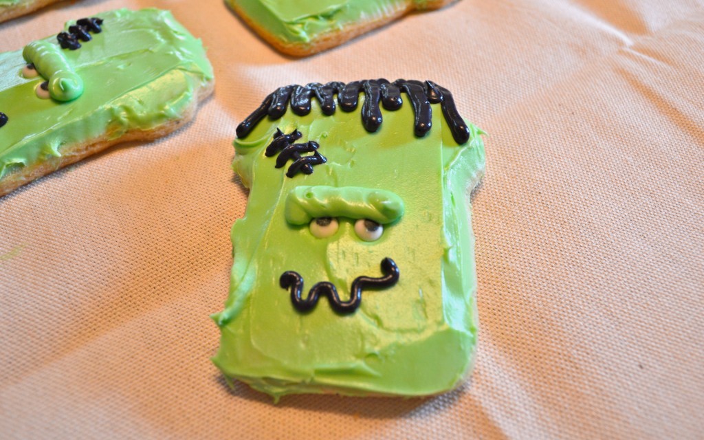 Frankenstein Decorated cookie