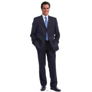 Life size Romney cut out