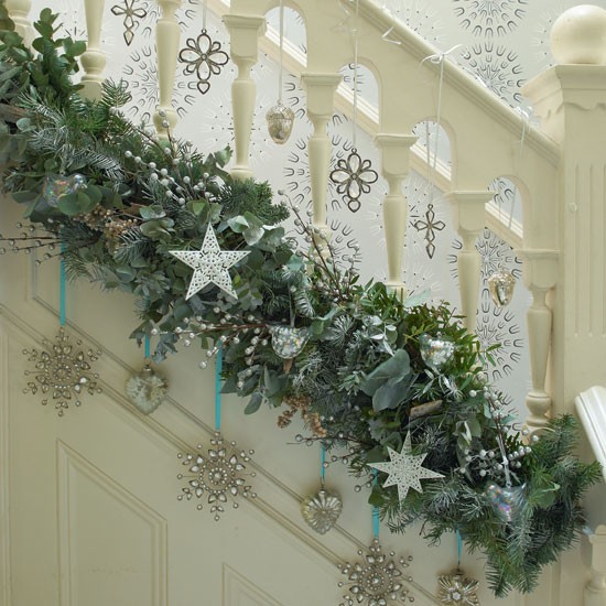 Image result for christmas banister