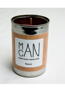 Bacon scented candle
