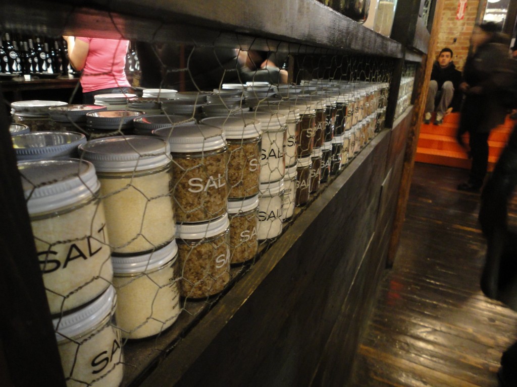 Salts available at The Filling Station at Chelsea Market