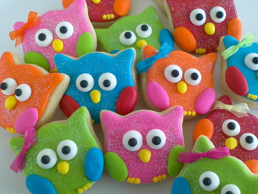 Cute owl cookies