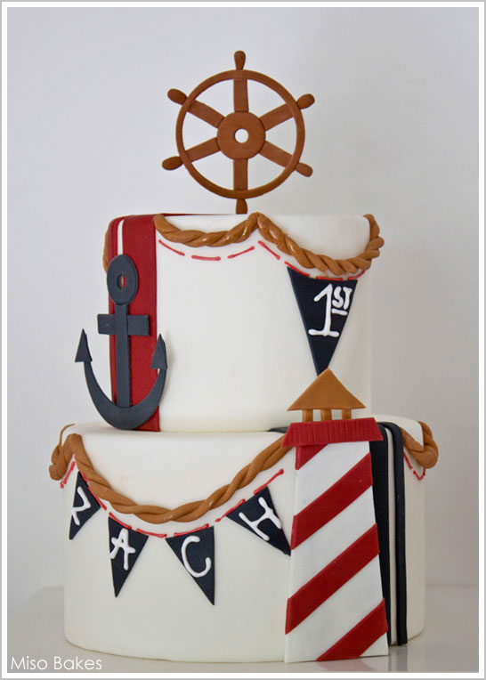 Nautical Party Cake