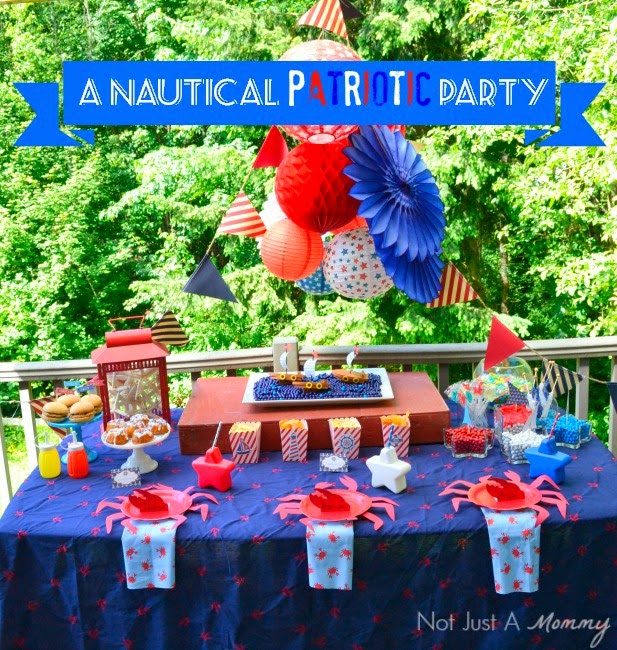 Nautical Party ~ Not Just a Mommy