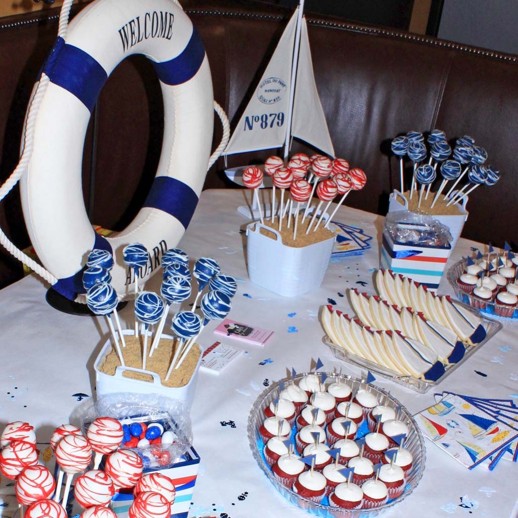 Nautical Party Treat Table