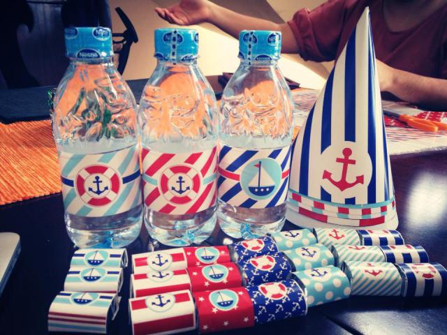 Nautical Party treats and drinks ~ Stumble Abroad