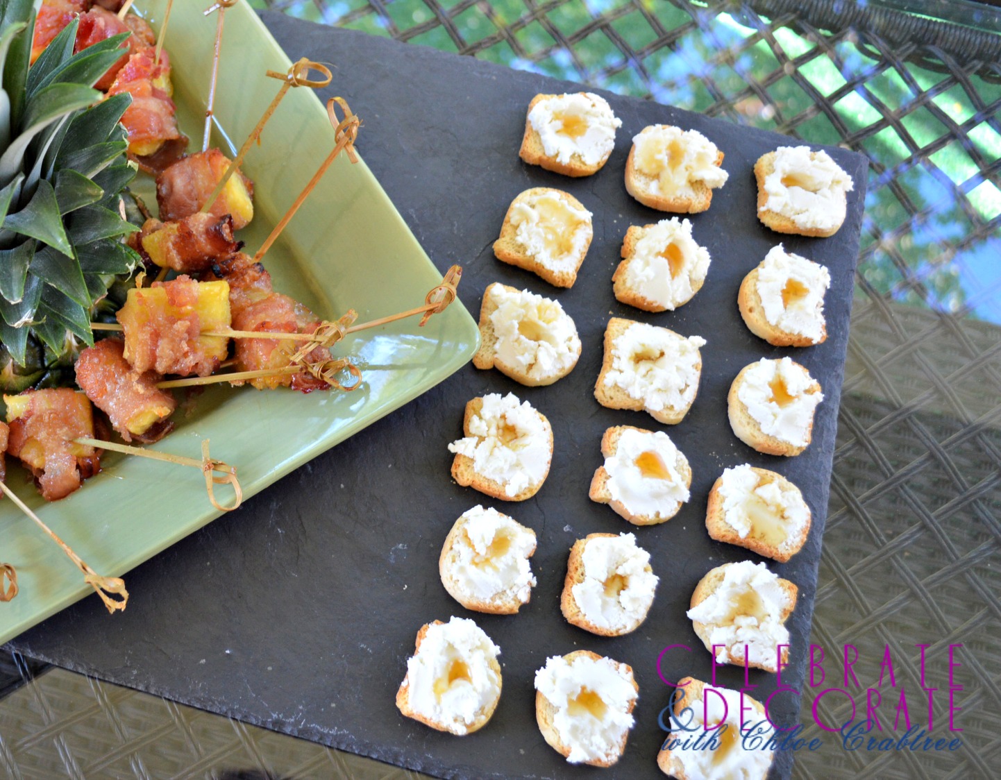 Easy Goat Cheese and Honey Appetizer