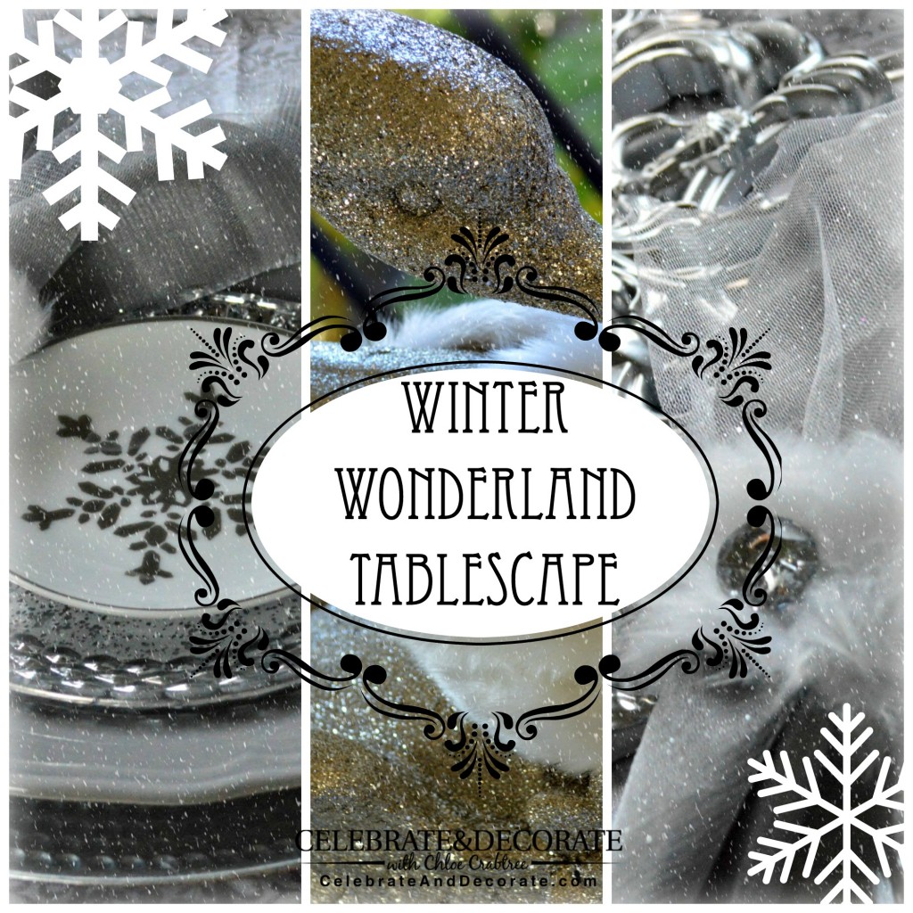 Incredible Winter Wonderland Tablescape