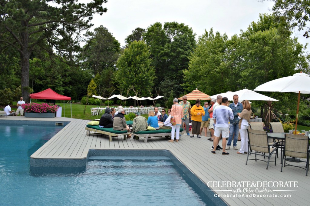 Hamptons-anniversary-party-poolside