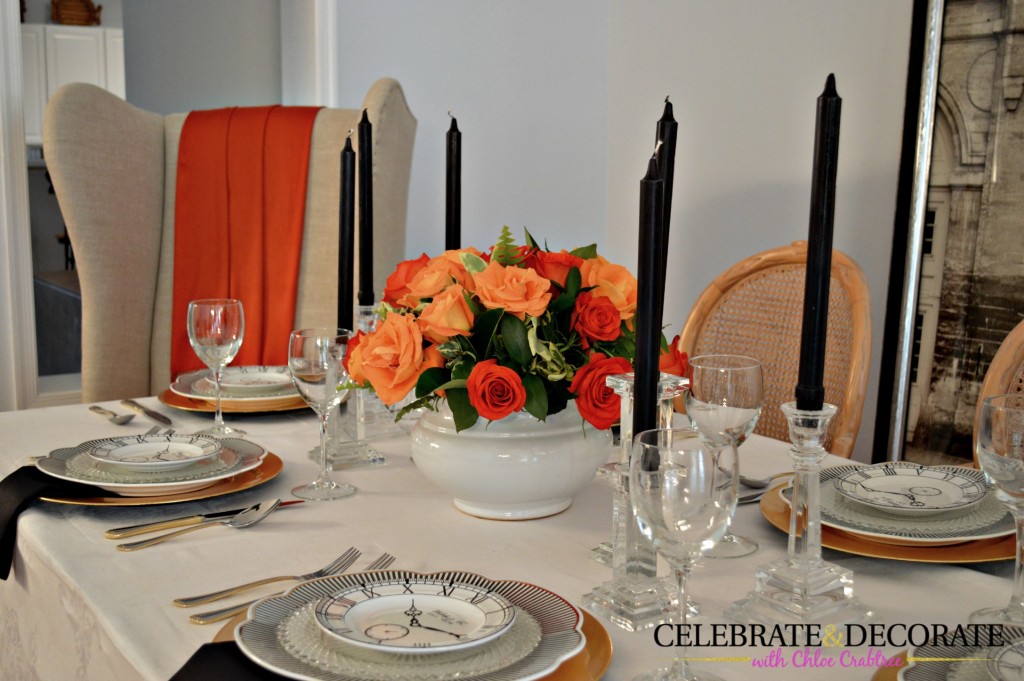 Fall Dinner Party Tablescape