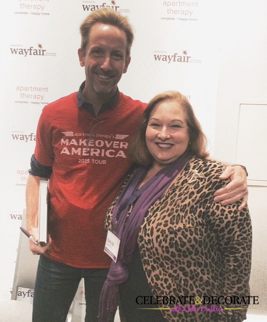 Maxwell Ryan and I at Wayfair Heart Home Conference