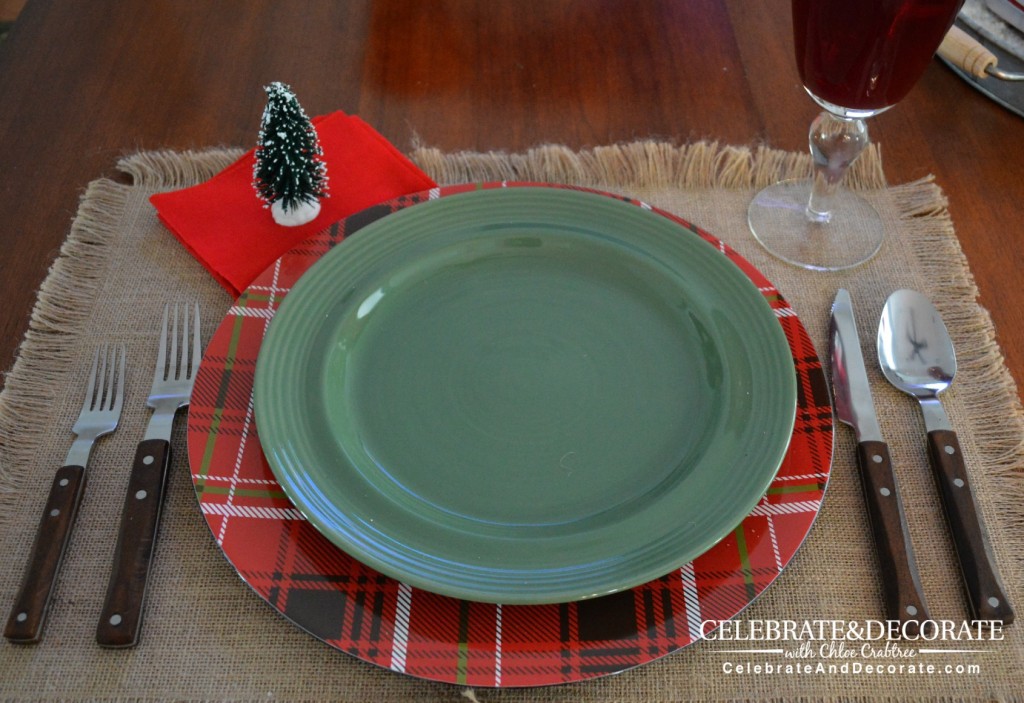 Rustic Christmas Tablescape 2