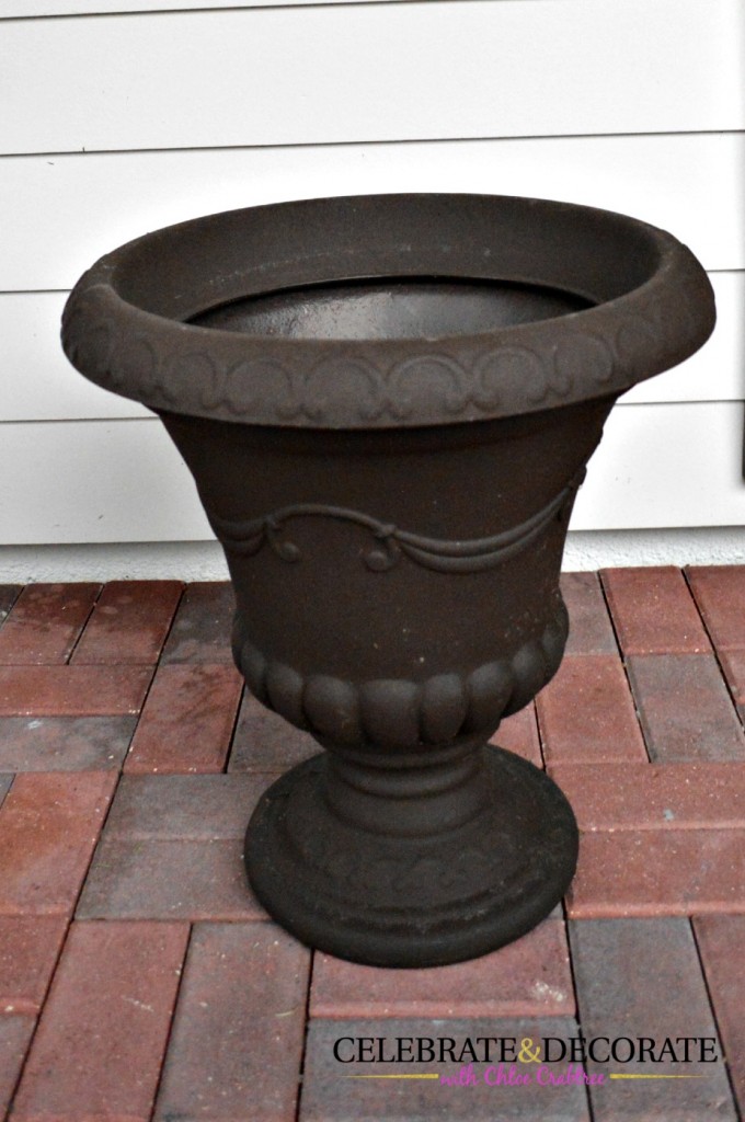 Urns for the front porch