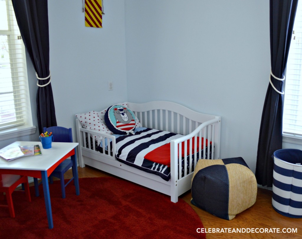 A Nautical Nursery for Two Young Sisters