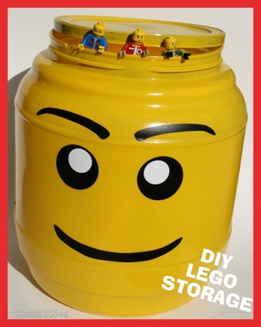 DIY Lego Decor or Storage