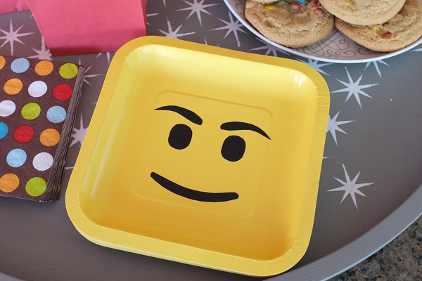 Lego Party Plates