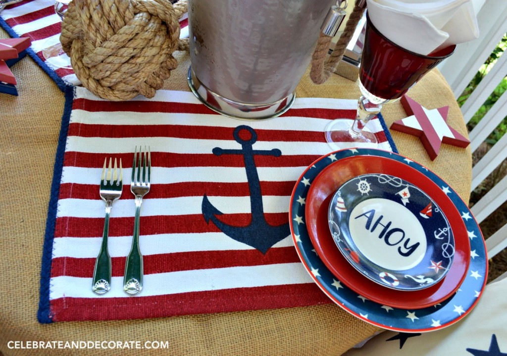 Nautical table for two