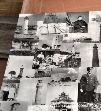 Old Florida Lighthouse collage