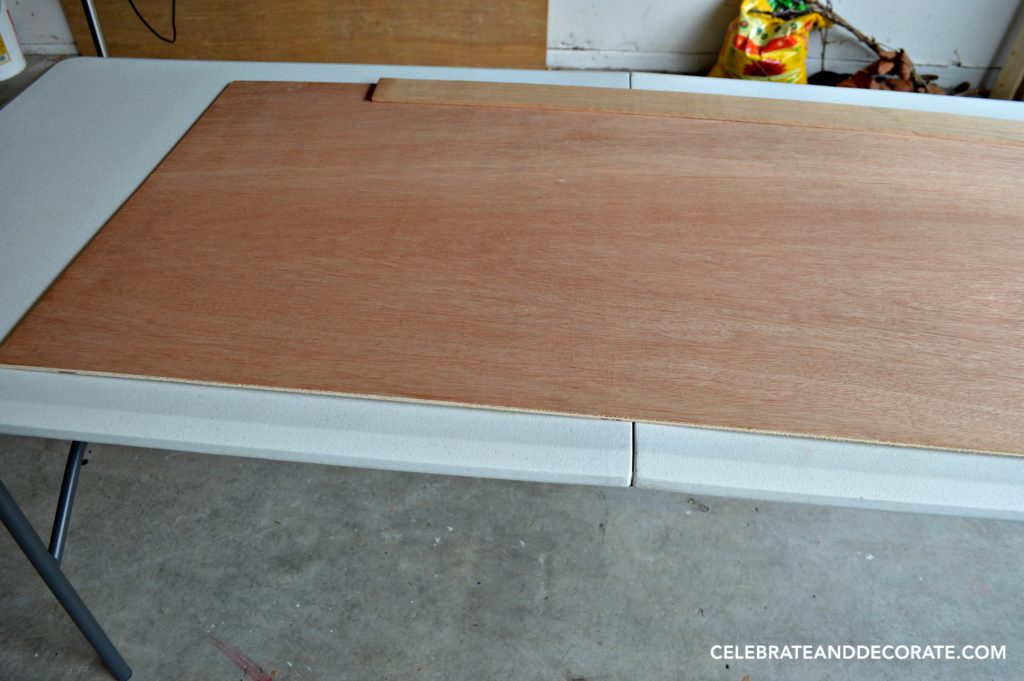 Make your own shaped corkboard
