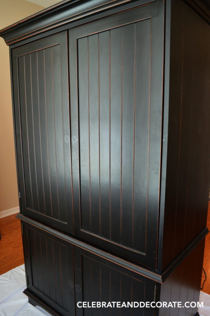Restyling an old armoire