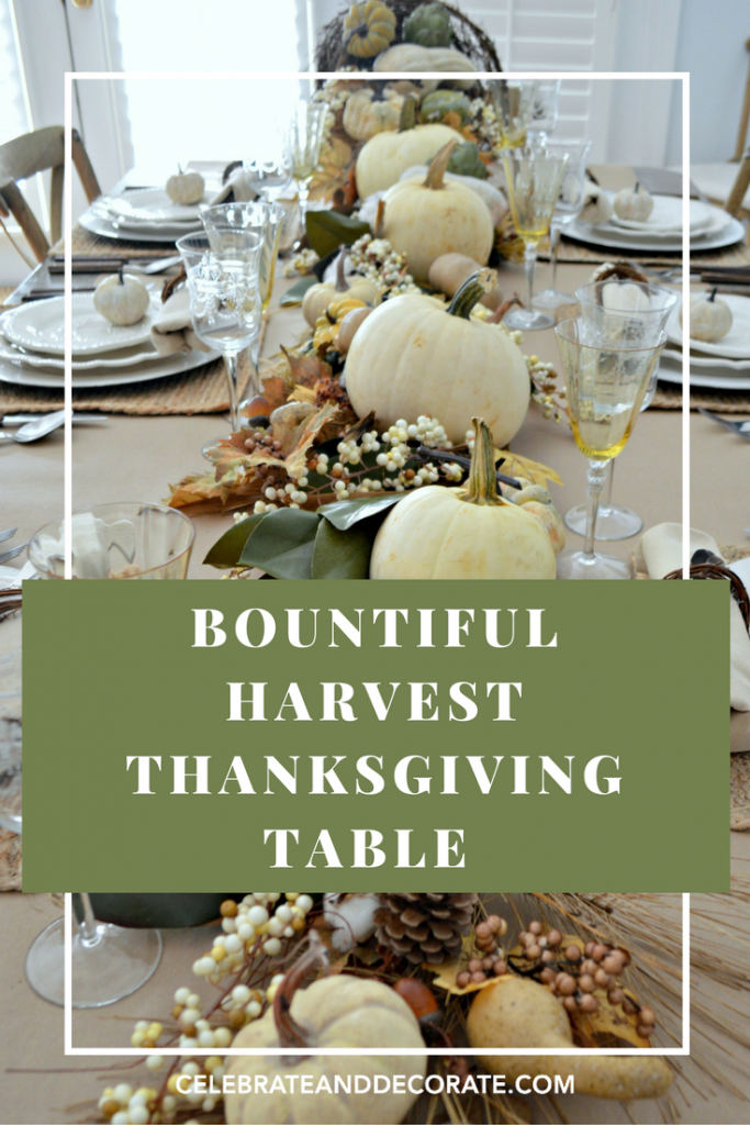 Bountiful Harvest Thanksgiving Table