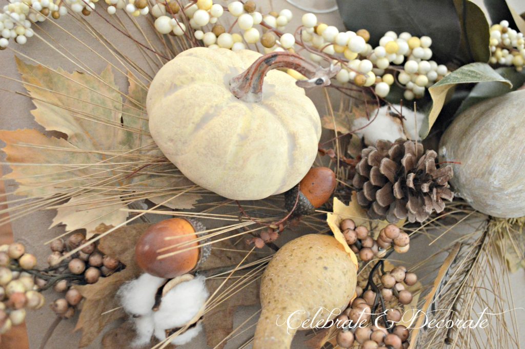 A Harvest themed Tablescape for Thanksgiving