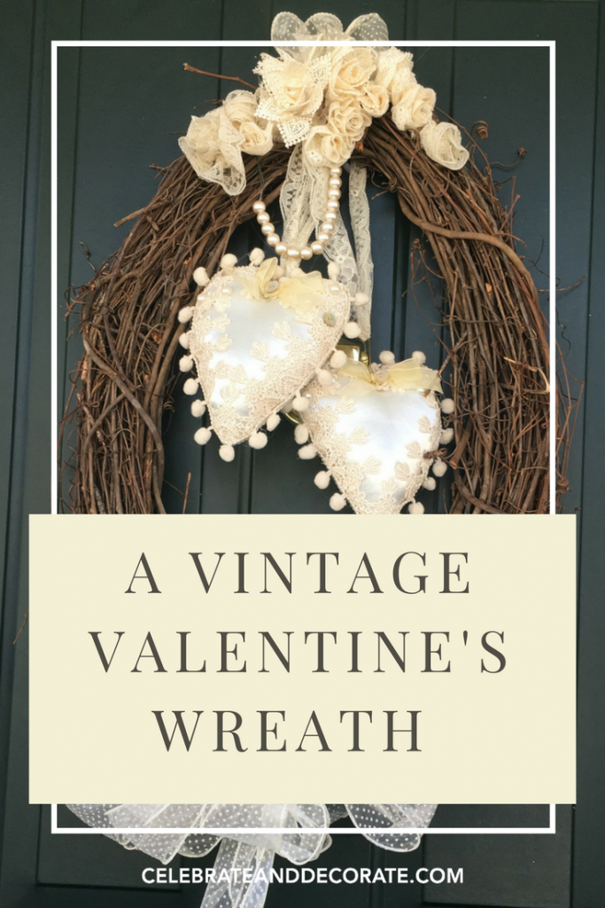 A Vintage Valentine's Wreath