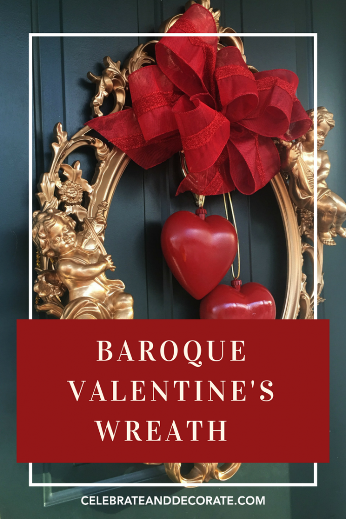 Baroque Valentine's Wreath