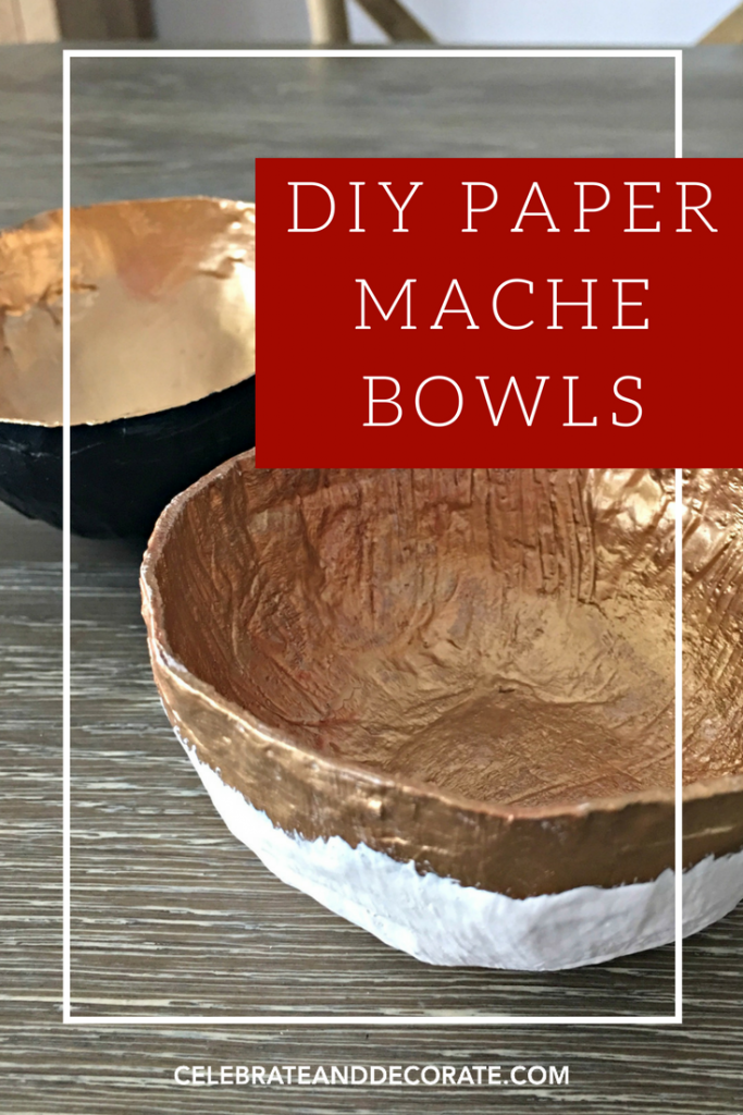 DIY Paper Mache Bowl