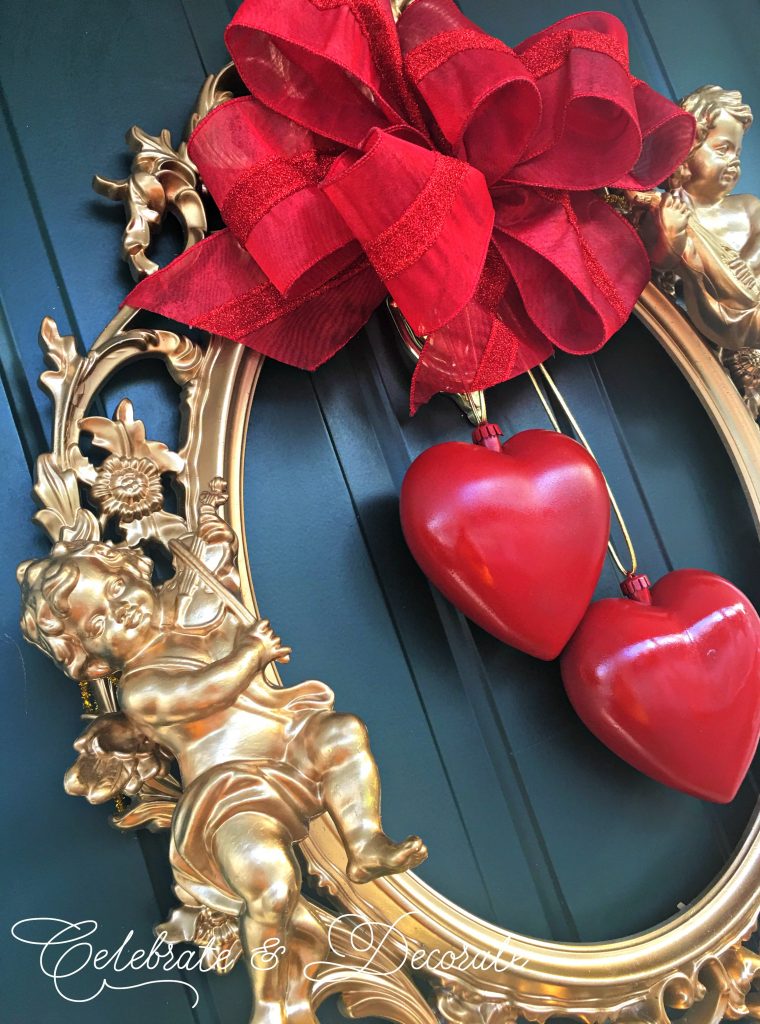 A DIY Baroque Valentine's Wreath 