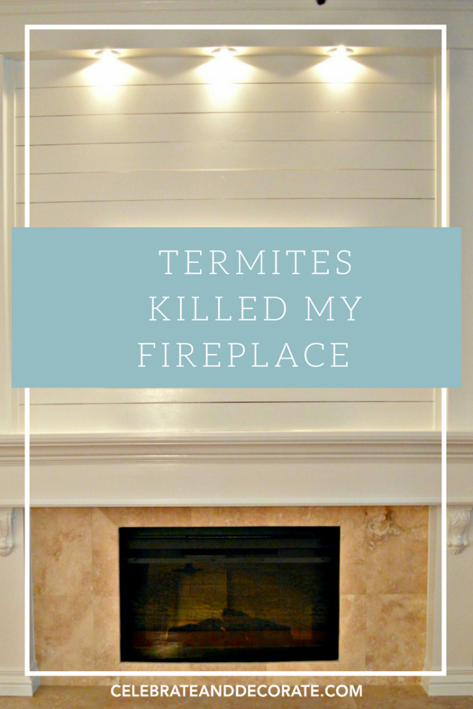 Termites killed my fireplace