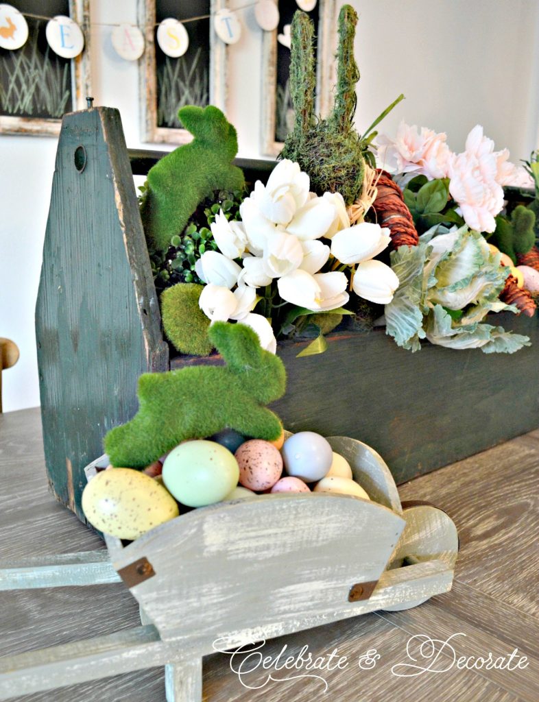 Farmhouse Easter Centerpiece