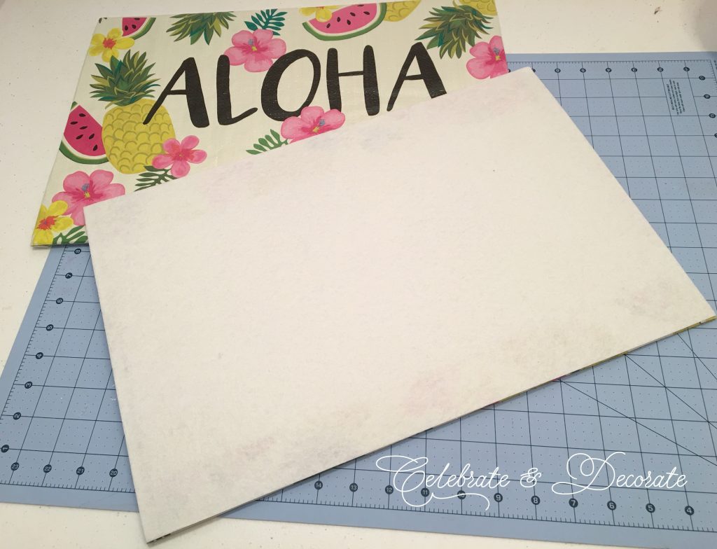 DIY Placemats From Shopping Bags!