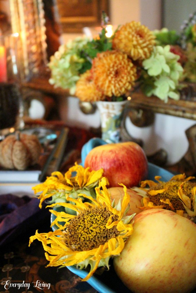 Add subtle hints of Autumn to your home. 