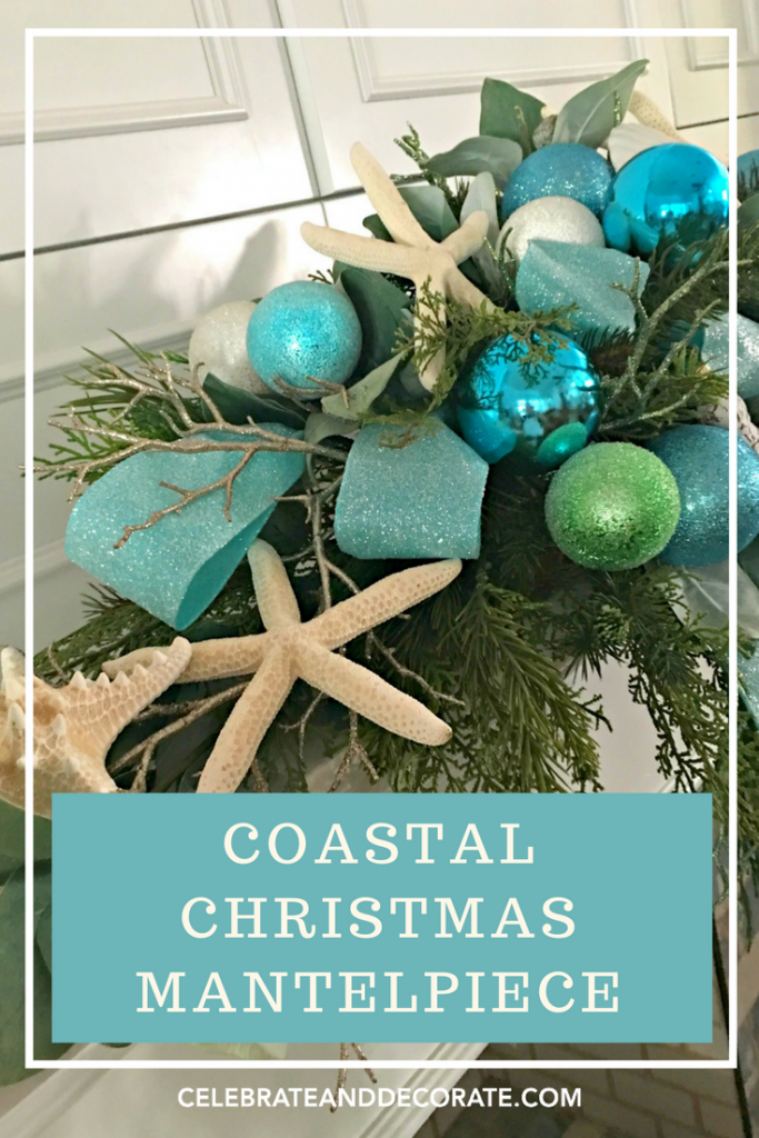 Coastal Christmas Mantepiece
