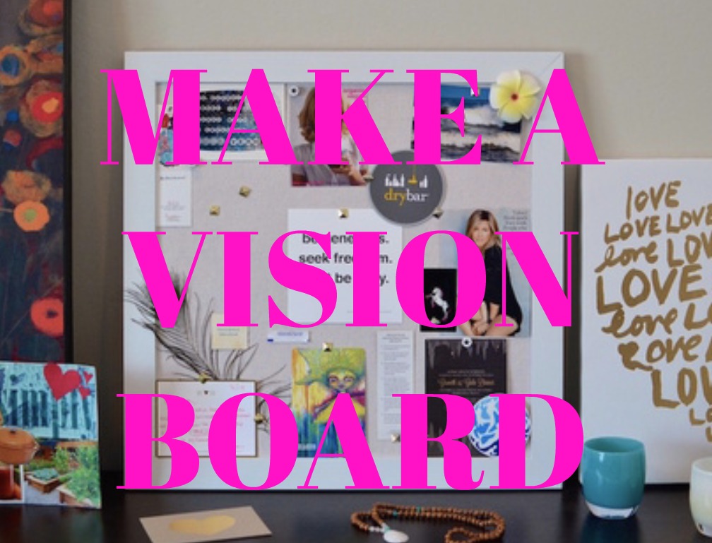 Vision board from Huffington Post