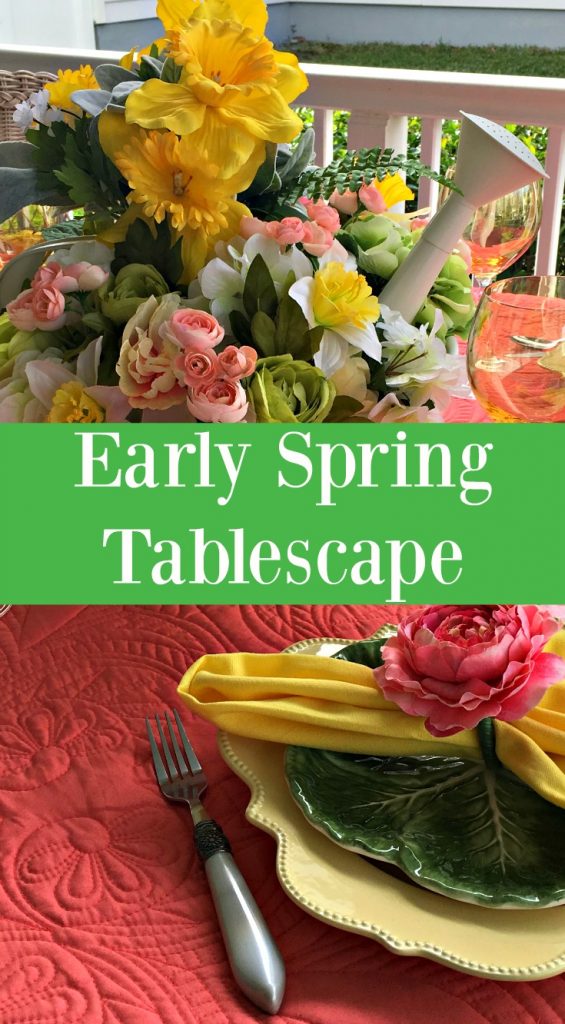 Early Spring Tablescape