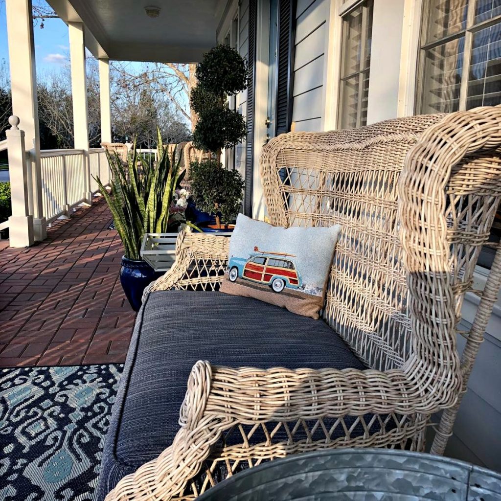 Time to sit on the porch.