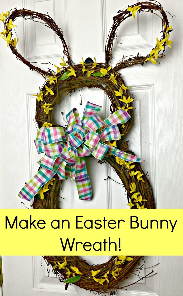 Make an Easter Bunny Wreath