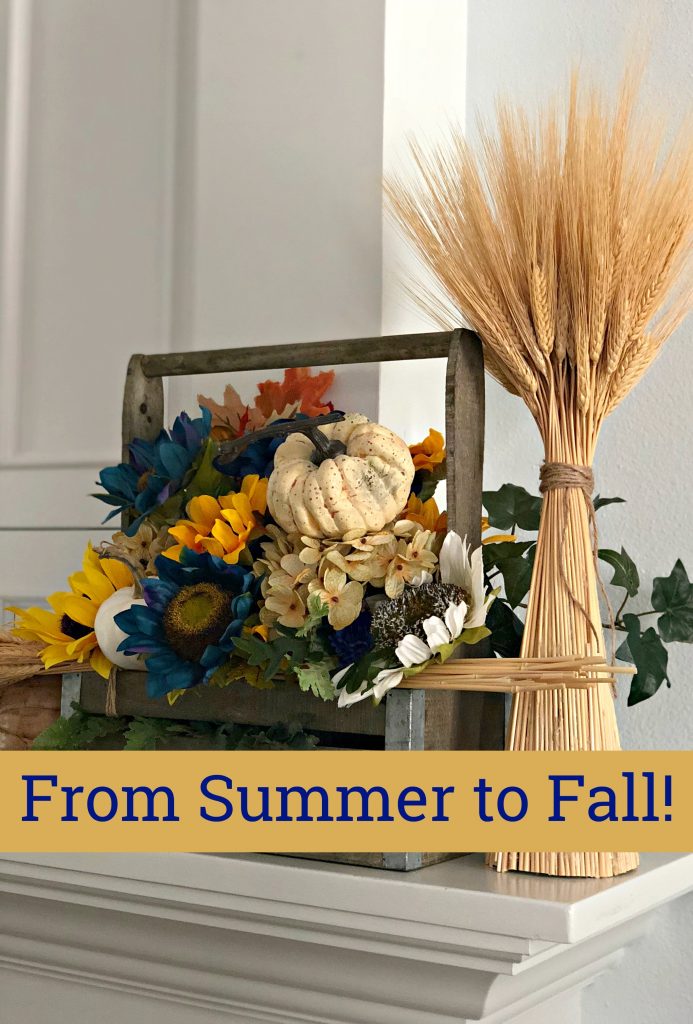 Decorating from summer to fall
