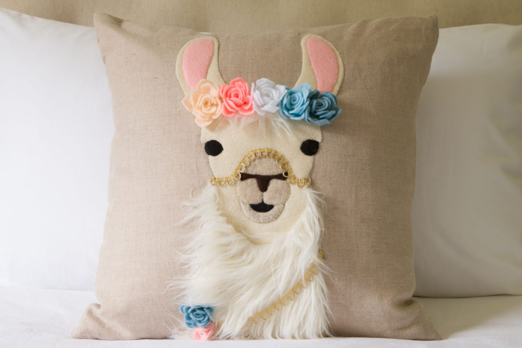 Adorable Llama pillow
