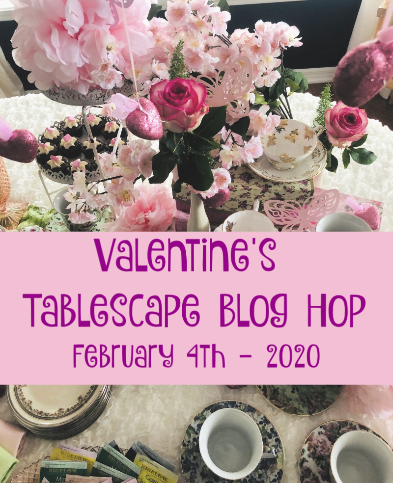 Valentine Tablescape announcement