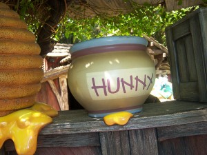 Winnie the Pooh's Honey Pot made into a punch bowl