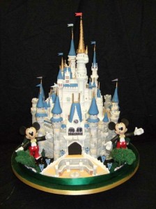 Walt Disney World Castle Cake for the biggest Disney Fan!