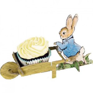 Peter Rabbit cupcake holders