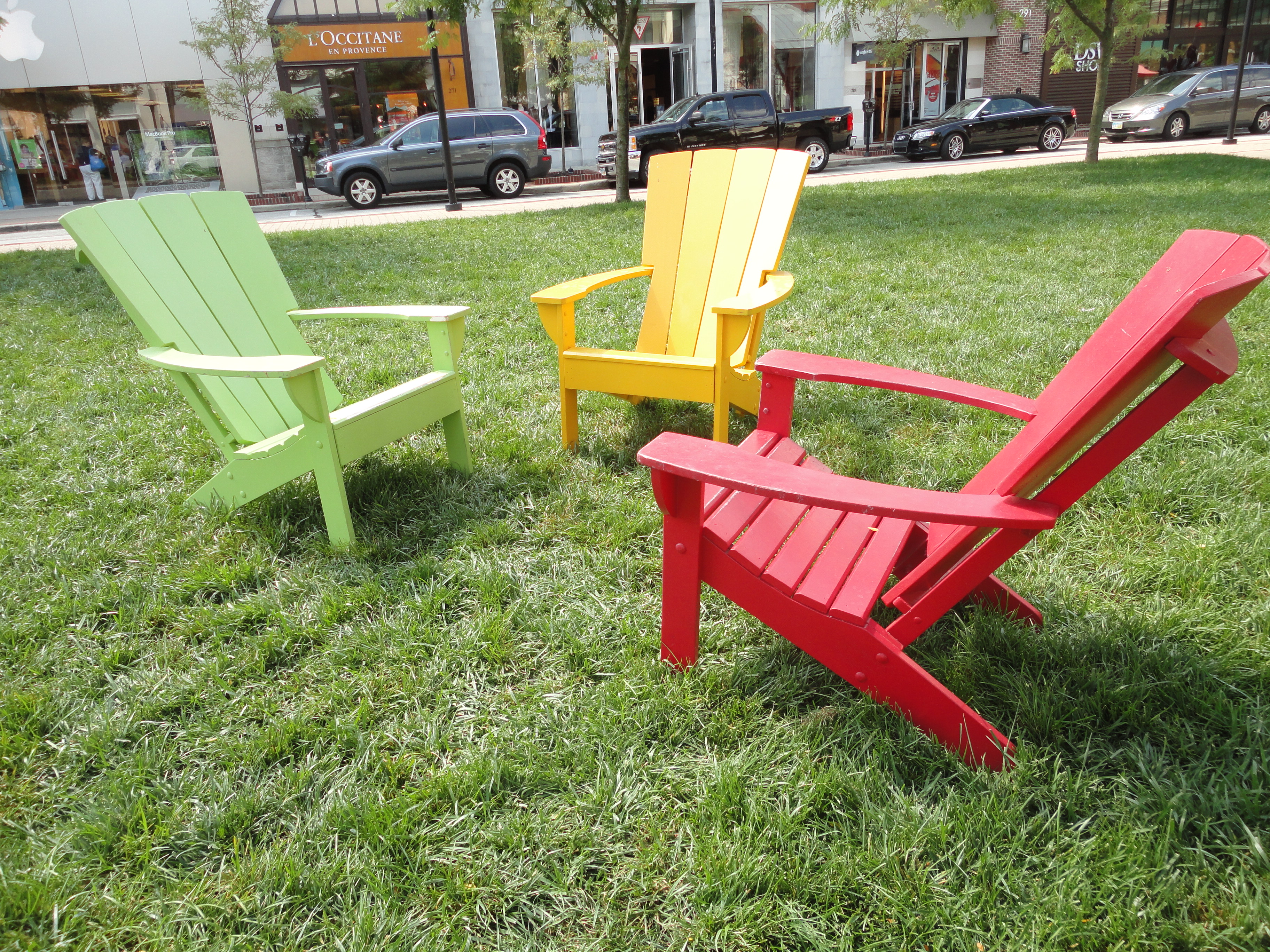 Painted Adirondack Chair