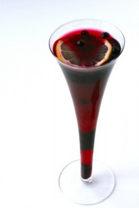 Halloween mocktail recipes, this one with pomegranate juice.